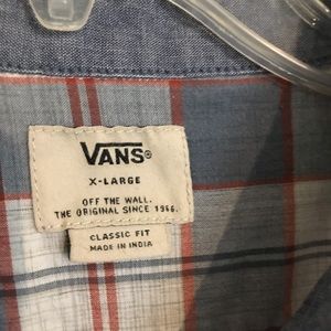 Vans shirt sleeve casual shirt